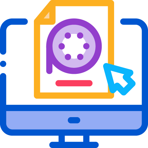 Icono de Vídeo Infográfico